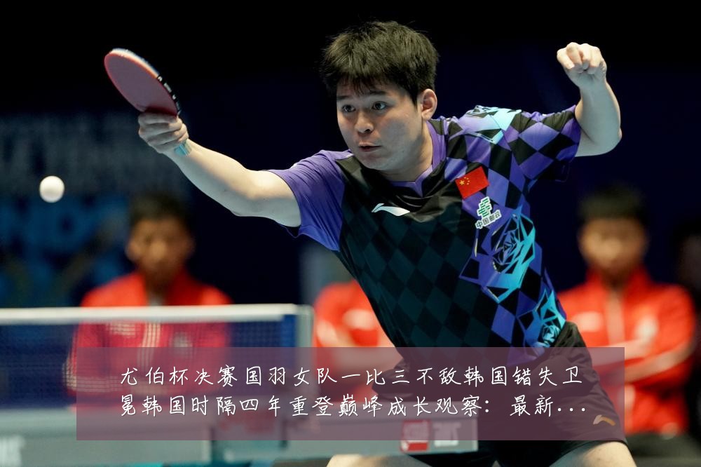 尤伯杯决赛国羽女队一比三不敌韩国错失卫冕韩国时隔四年重登巅峰成长观察:最新赛事动态与深度分析